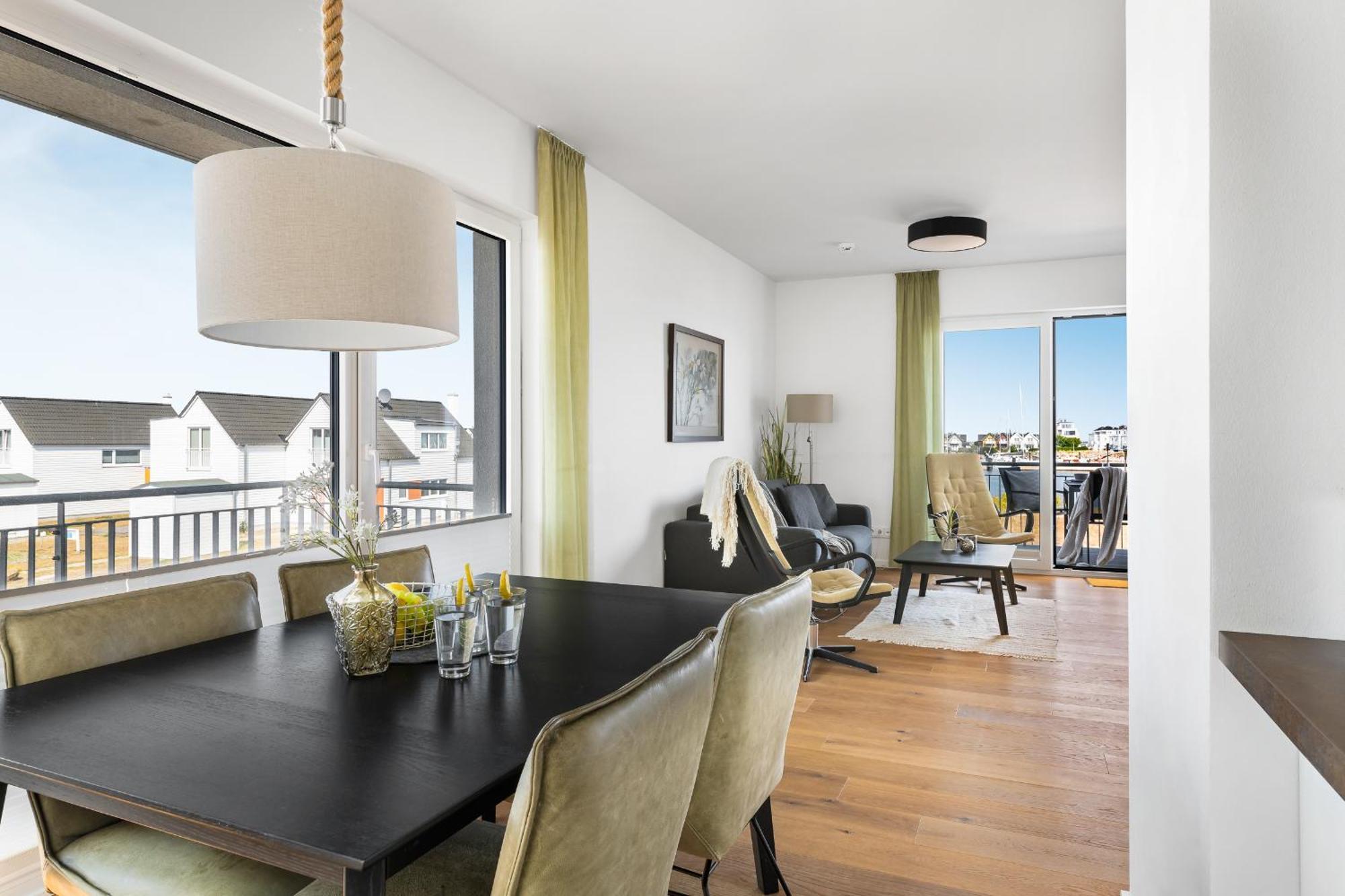Ocean Star- 1 Og, Balkon, Hafenblick, Kamin Apartment Olpenitz Exterior photo